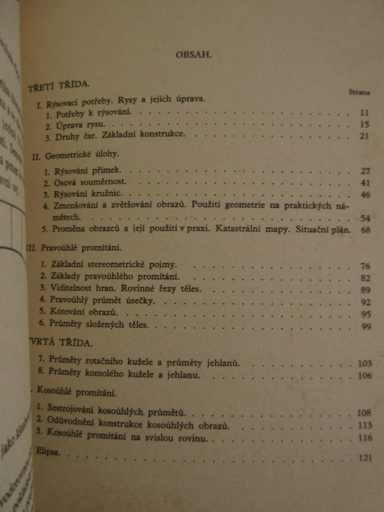 RÝSOVÁNÍ, UČEBNICE PRO III. A IV. TŘÍDU STŘEDNÍCH ŠKOL, 1951, **an