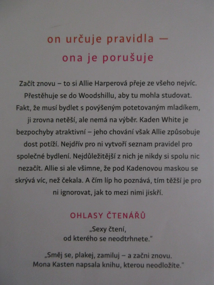 ZAČÍT ZNOVU, MONA KASTEN, **an