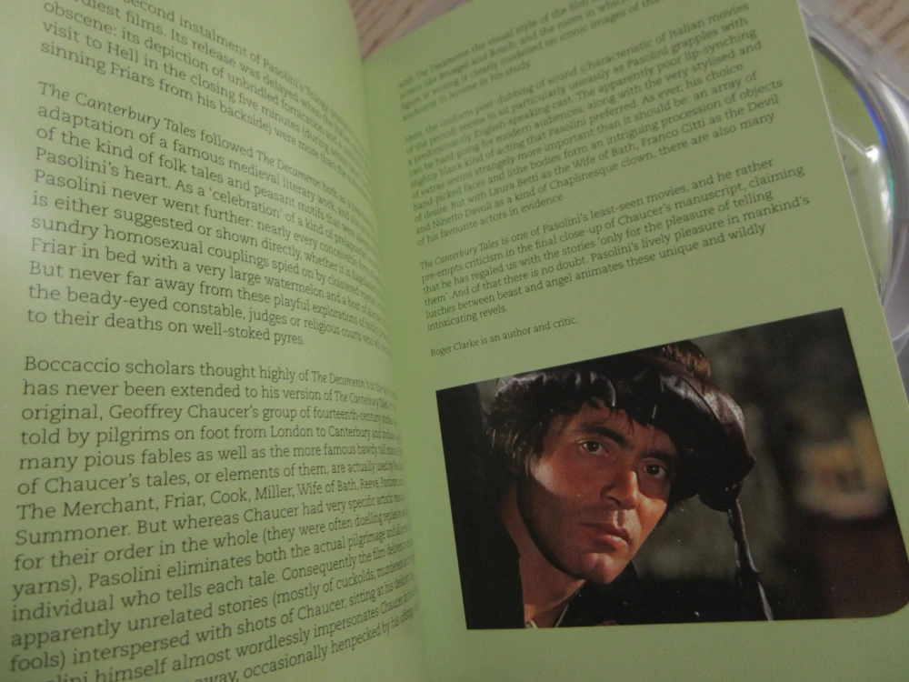 CERTERBURSKÉ POVÍDKY, PASOLINI, GB OBAL, ČESKÁ VERZE, 2XDVD FILM, FILM BOOK