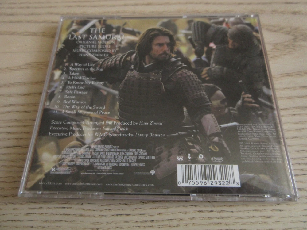 THE LAST SAMURAI, HANS ZIMMER, CD HUDBA