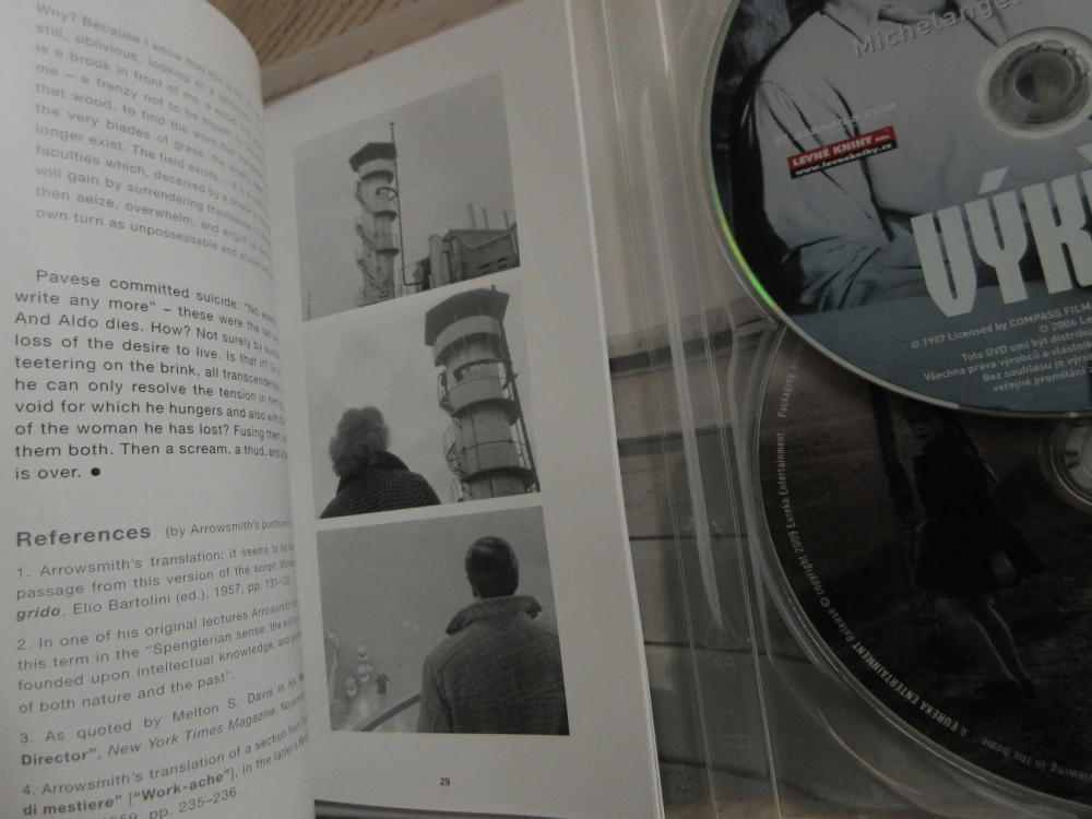 VÝKŘIK, ANTONIONI, GB OBAL, ČESKÁ VERZE, 2XDVD FILM A FILM BOOK