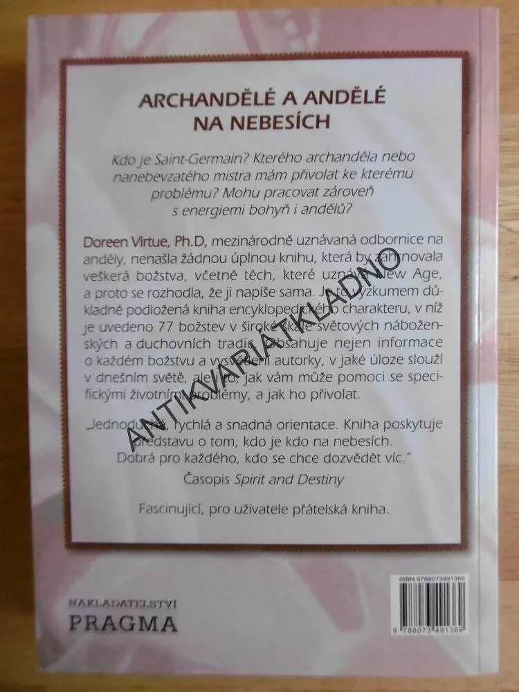 ARCHANDĚLÉ A ANDĚLÉ NA NEBESÍCH, DOREEN VIRTUE,