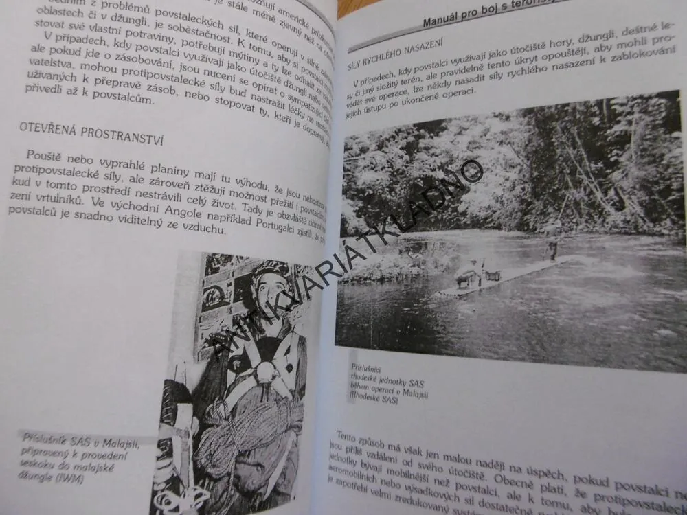 MANUÁL PRO BOJ S TERORISTY, LEROY THOMSON