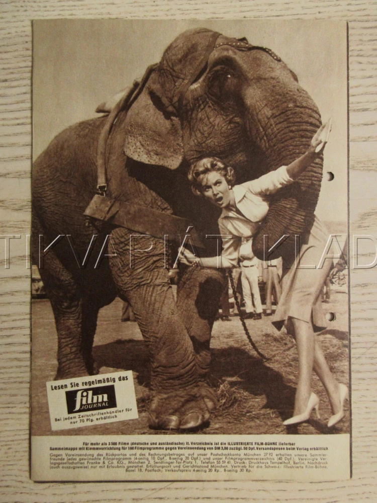 THE BIG CIRCUS, V. MATURE, R. BUTTONS, R. FLEMING, BIO PROGRAM Č. 05237