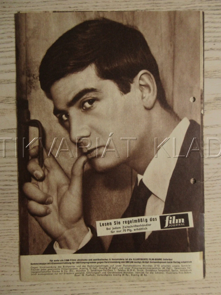 LES YEUX DE L'AMOUR, D. DARRIEUX, J.-C. BRIALY, E. DAMIEN, BIO PROGRAM Č. 05252