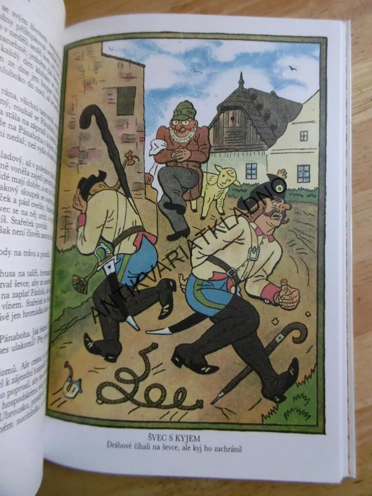 DVANÁCT POHÁDEK Z ONOHO SVĚTA, V. ŘÍHA, JOSEF LADA