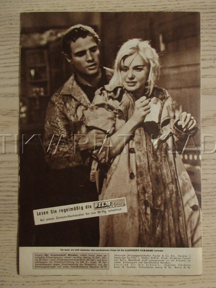 SESTUP ORFEŮV, M. BRANDO, A. MAGNANI, J. WOODWARD, BIO PROGRAM Č. 05490