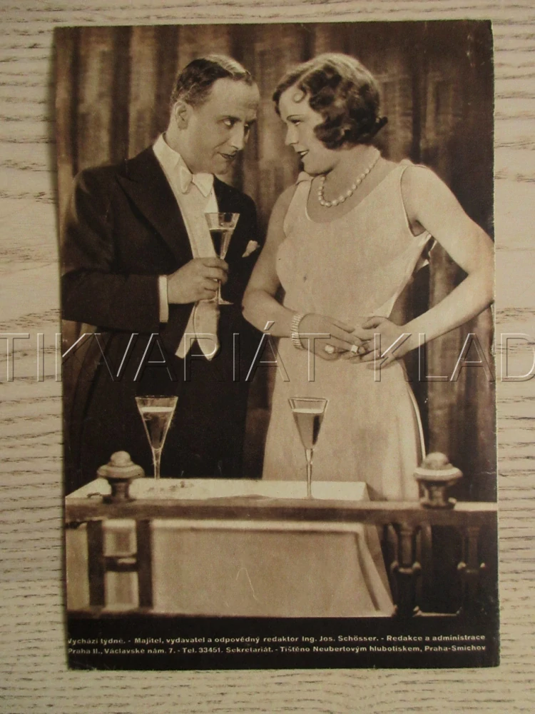 DĚVČÁTKO S MODRÝMA OČIMA, CH. ANDEROVÁ, H. THIMIG, T. LINGEN, BIO PROGRAM ZŠ Č. 56, 1932