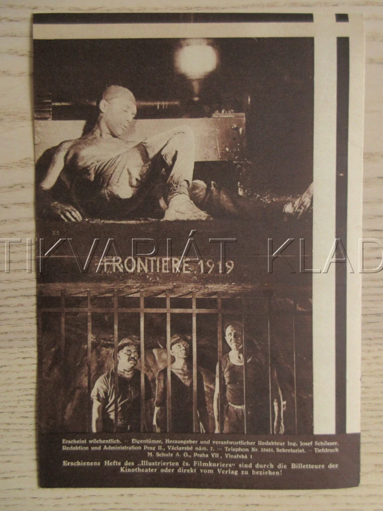 KAMARÁDI, R: G. W. PABST, D. MENDAILLE, G. CHARLIA, A. DUCRET, NĚMECKY, BIO PROGRAM ZŠ Č. 62, 1932