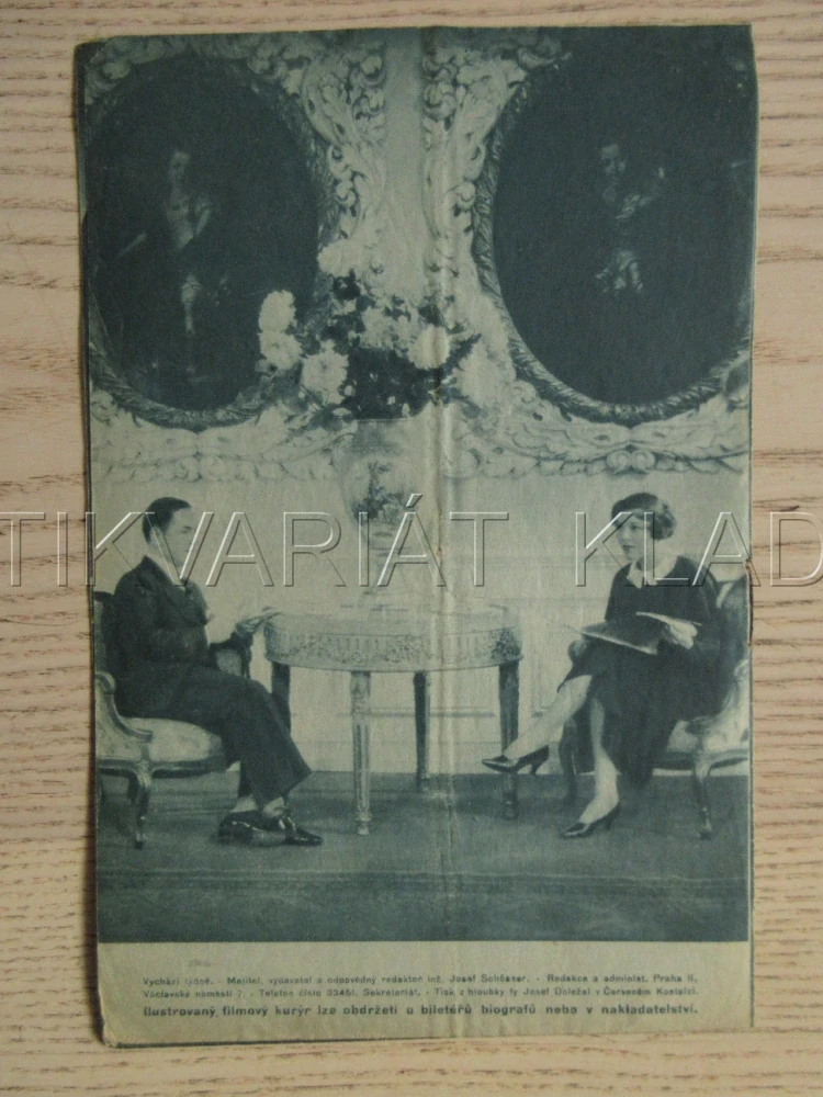 HALÓ, SLEČNO, OMYL!, R: E. W. EMO, M. SCHNEIDEROVÁ, J. RIEMANN, J. TIEDTKE, BIO PROGRAM ZŠ Č. 77, 1932