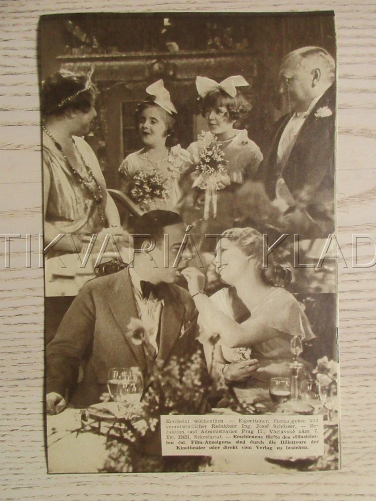 DĚVČE Z MONTPARNASSU, R: H. SCHWARZ, J. TIEDTKE, J. FALKENSTEIN, F. SCHULZ, NĚMECKY, BIO PROGRAM ZŠ Č. 89, 1932