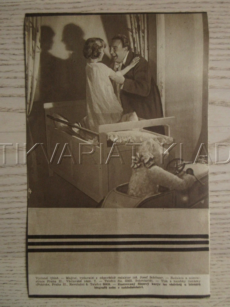 MELODIE LÁSKY, R: G. JACOBY, R. TAUBER, L. DEYERSOVÁ, A. WOHLBRÜCK, BIO PROGRAM ZŠ Č. 97, 1932