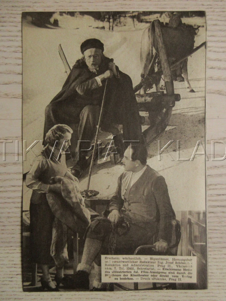 KRIMINÁLNÍ REPORTER HOLM, R: E. ENGELS, H. SPEELMANNS, J. FALKENSTEIN, E. BRINK, NĚMECKY, BIO PROGRAM ZŠ Č. 108, 1932