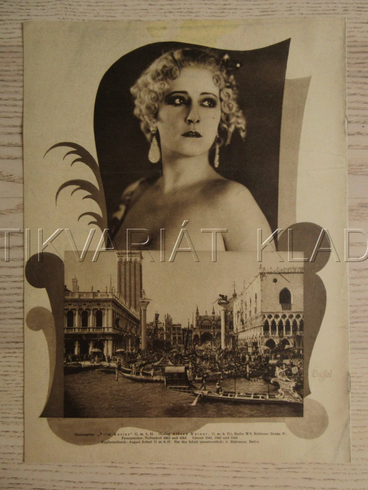 CASANOVA, R: A. WOLKOFF, I. MOSJUKIN, J. JUGO, D. KARENNE, FILM KURIER Č. 729