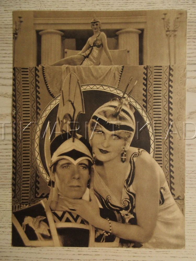THE PRIVATE LIFE OF HELEN OF TROY, R: A. CORDA, M. CORDA, R. CORTEZ, FILM KURIER Č. 981