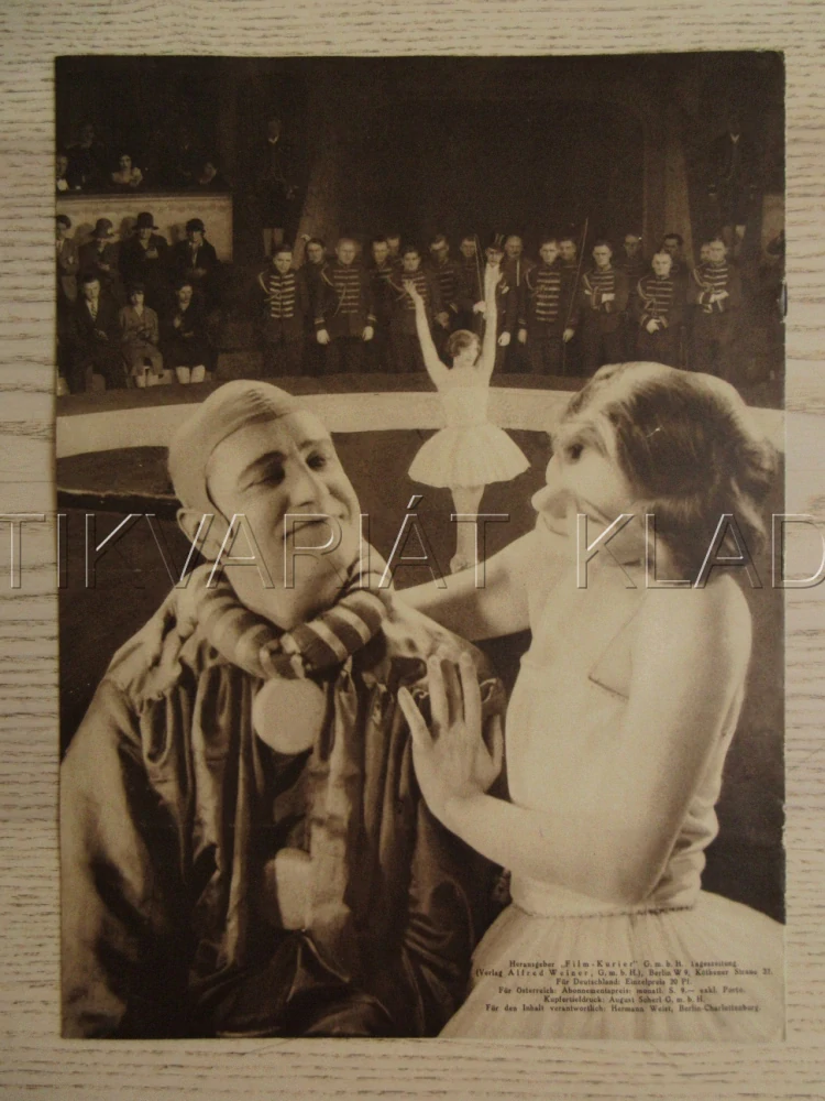 DIE ZIRKUSPRINZESSIN, R: V. JANSON, H. LIEDTKE, A. SANDROCK, FILM KURIER Č. 1070
