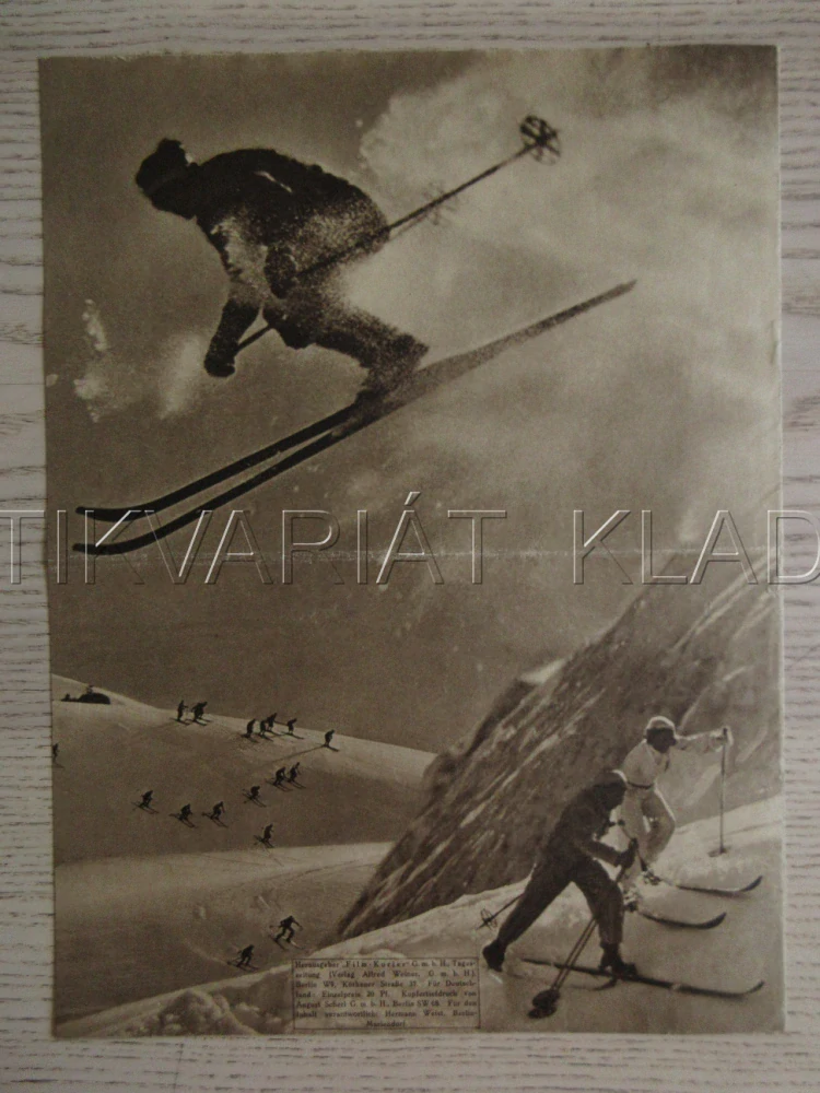 BÍLÍ ĎÁBLOVÉ - HORSKÁ LEGENDA, R: A. FANCK, L. RIEFENSTAHL, W. RIML,, FILM KURIER Č. 1704