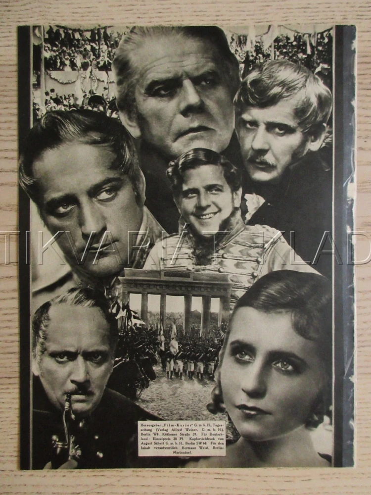YORCK, R: G. UCICKY, R. FORSTER, W. KRAUSS, FILM KURIER Č. 1713