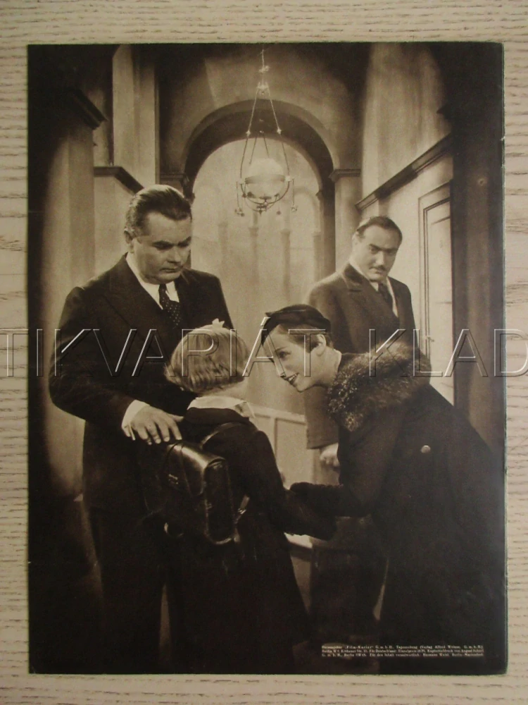 MORAL UND LIEBE, R: G. JACOBY, G. MOSHEIM, O. HOMOLKA, FILM KURIER Č. 1908