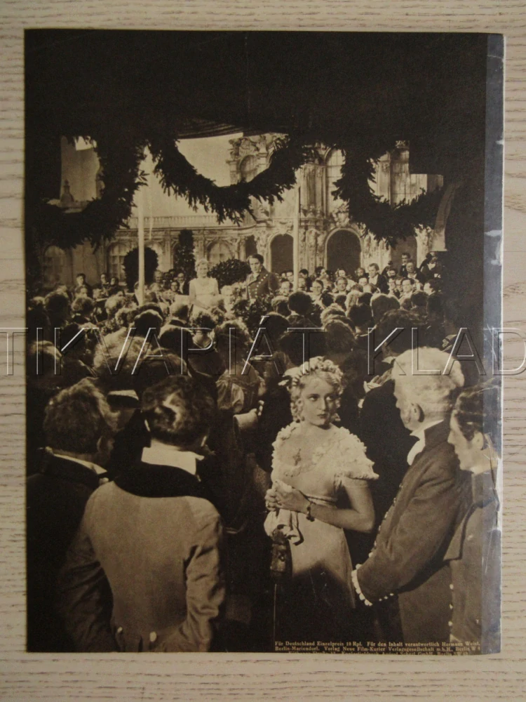 AUFFORDERUNG ZUM TANZ, R: R VAN DER NOSS, W. DOMGFRAF-FASSBAENDER, E. ILLIARD, FILM KURIER Č. 2240