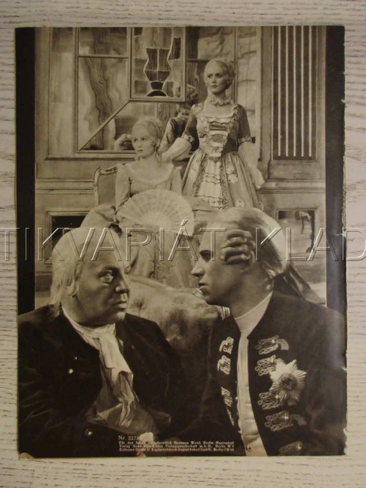 DER ALTE UND DER JUNGE KÖNIG, R: H. STEINHOFF, E. JANNINGS, L. KONSTANTIN, FILM KURIER Č. 2275