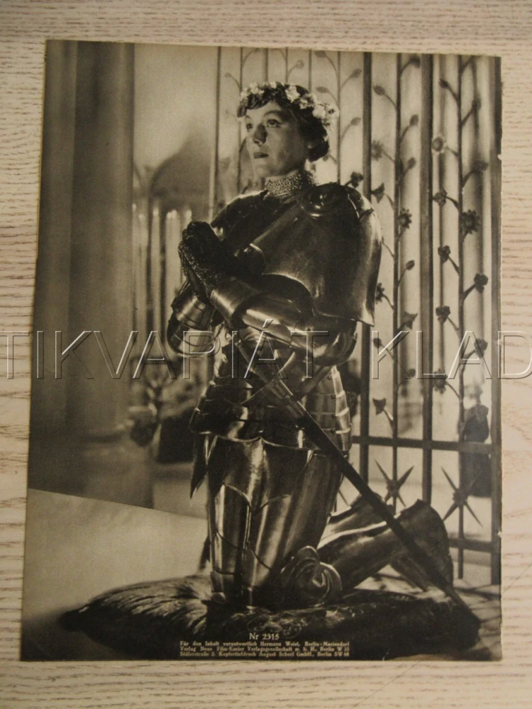 DAS MÄDCHEN JOHANNA, R: G. UCICKY, A. SALLOKER, H. GEORGE, FILM KURIER Č. 2315