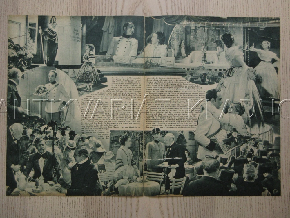 KRÁLOVSKÝ VALČÍK, R: H. MAISCH, P. HÖRBIGER, K. JÜRGENS, FILM KURIER Č. 2363