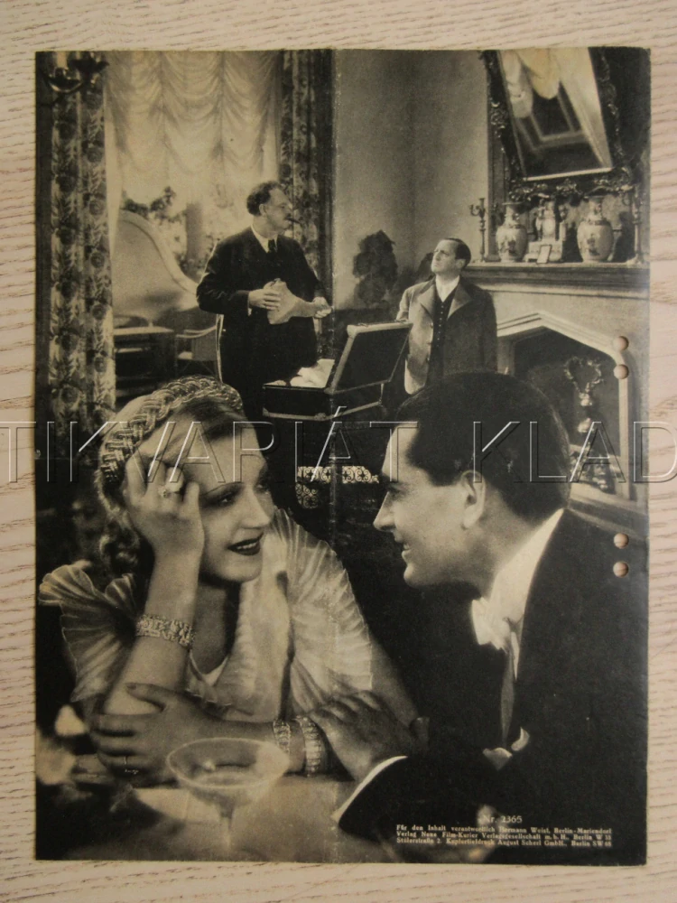 SVĚT SE TOČÍ KOLEM LÁSKY, R: W. TOURJANSKY, M. EGGERTH, L. SLEZAK, FILM KURIER Č. 2365