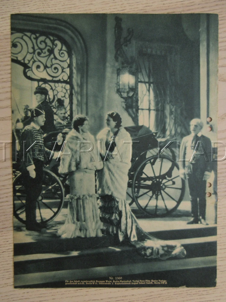 LIEBESTRÄUME, F. HERTERICH, W. STEINBECK, FILM KURIER Č. 2366