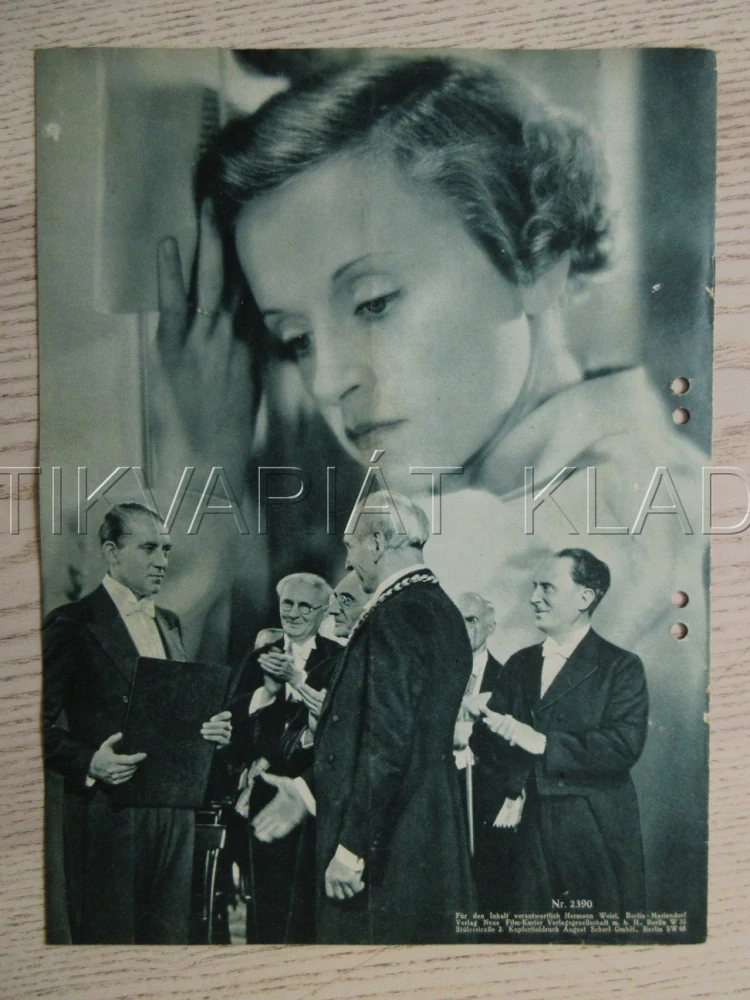 VIKTORIA, R: C. HOFFMANN, L. ULLRICH, M. WIEMAN, FILM KURIER Č. 2390