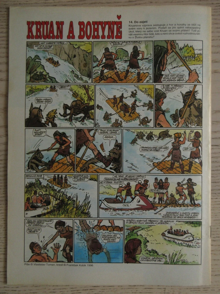 ABC, 22/1996, KOMPLETNÍ DÉČKA, INDIÁNSKÁ VESNICE