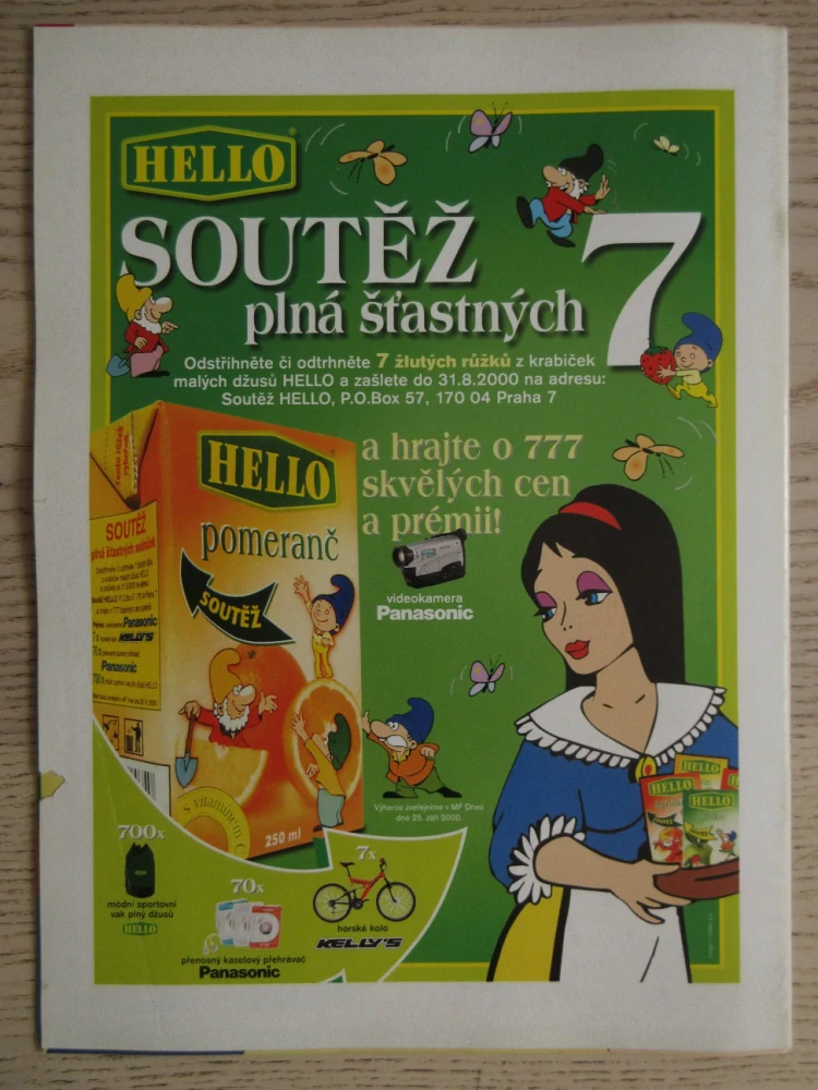ABC, 10/2000, KOMPLETNÍ DÉČKA, RANGER 8