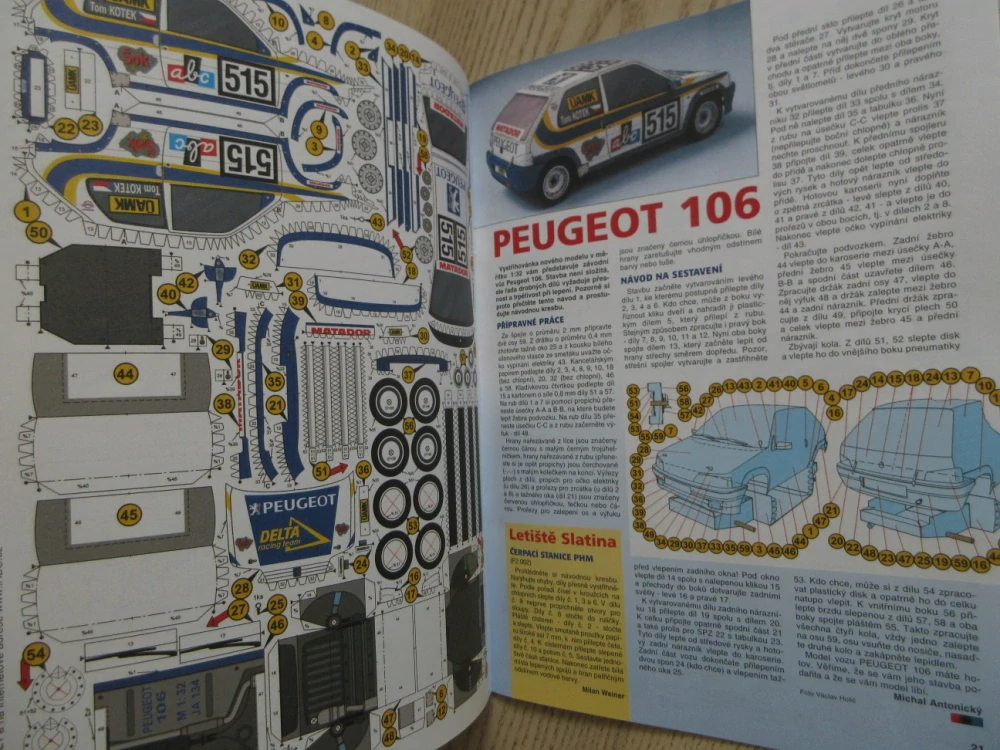 ABC, 8/2002, KOMPLETNÍ DÉČKA, PEUGEOT 