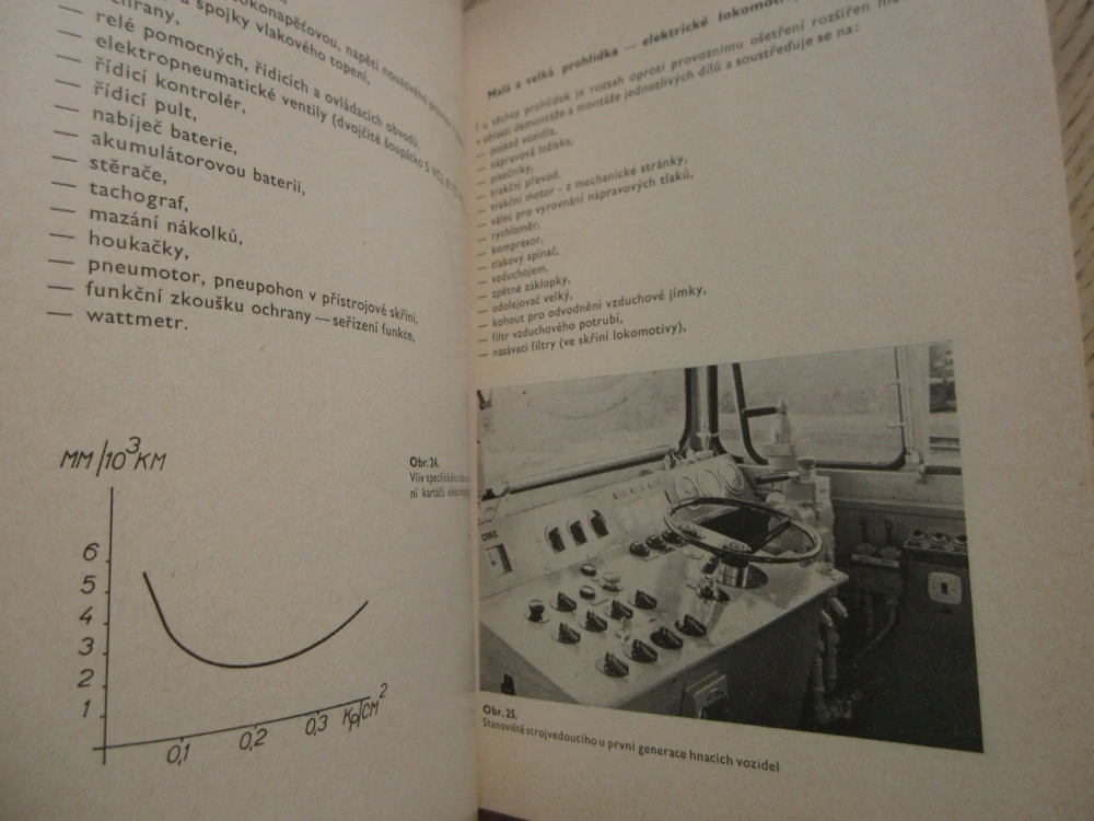 ÚDRŽBA ŽELEZNIČNÍCH HNACÍCH VOZIDEL ČSD, JOSEF NOVOTNÝ, MIROSLAV POSPÍŠIL, **an 