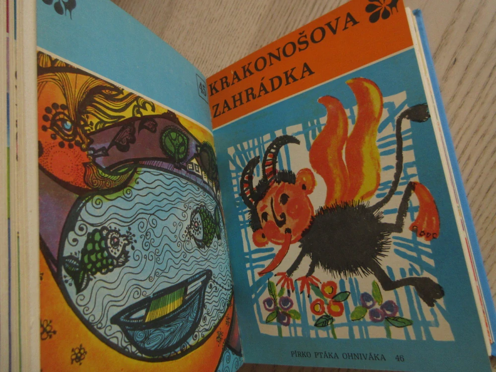 PÍRKO PTÁKA OHNIVÁKA, 11X POHÁDKA, **an