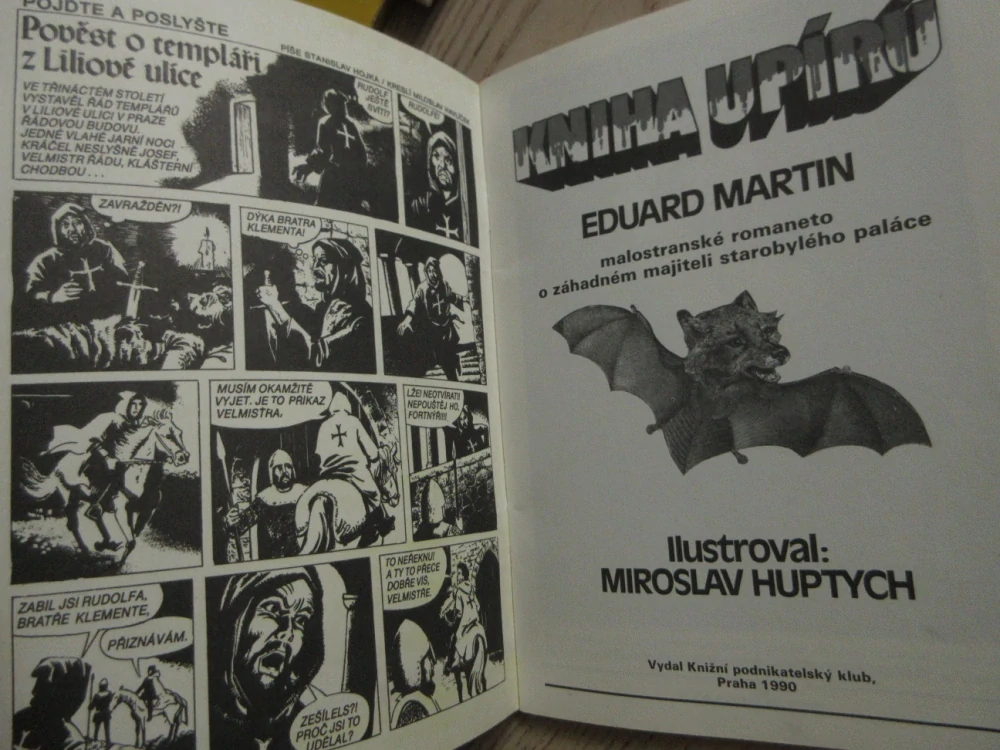 KNIHA UPÍRŮ, EDUARD MARTIN, **an 