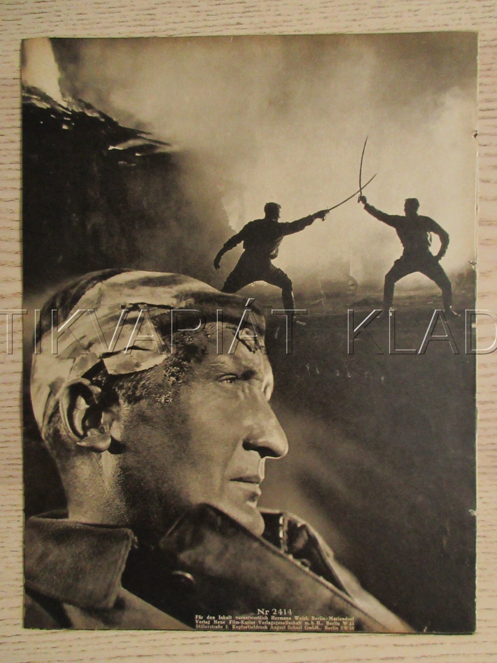 HENKER, FRAUEN UND SOLDATEN, H. ALBERS, CH. SUSA, J. TREVOR, FILM SRN, FILM KURIER VBŠ Č. 2414