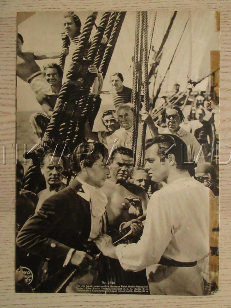 VZPOURA NA BOUNTY, C. LAUGHTON, C. GABLE, MOVITA, FILM USA, FILM KURIER VBŠ Č. 2520