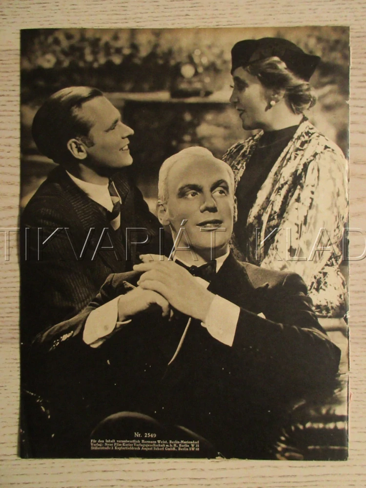EINE FRAU OHNE BEDEUTUNG, K. DORSCH, F. KAYSSLER, M. HOPPE, FILM SRN, FILM KURIER VBŠ Č. 2549