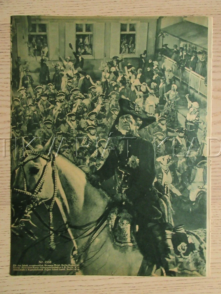 FRIDERICUS, O. GEBUHR, H. KORBER, LIL DAGOVER, FILM SRN, FILM KURIER VBŠ Č. 2558