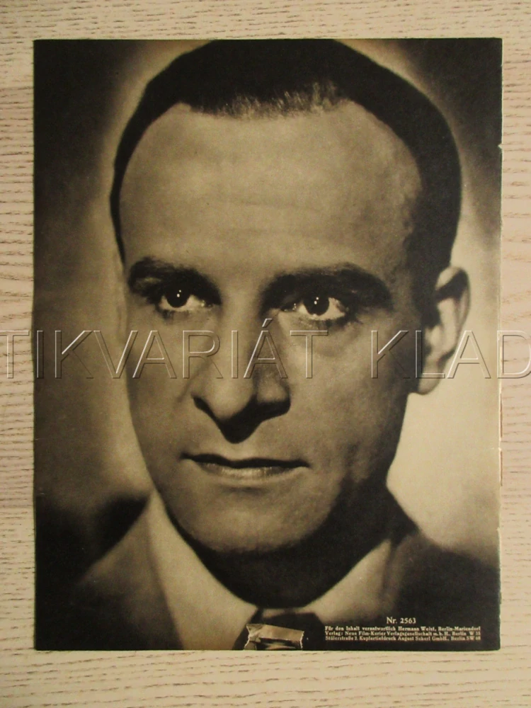 NEZNÁMÁ, S. SCHMITZ, J. GALLAND, C. JÜRGENS, FILM SRN, FILM KURIER VBŠ Č. 2563