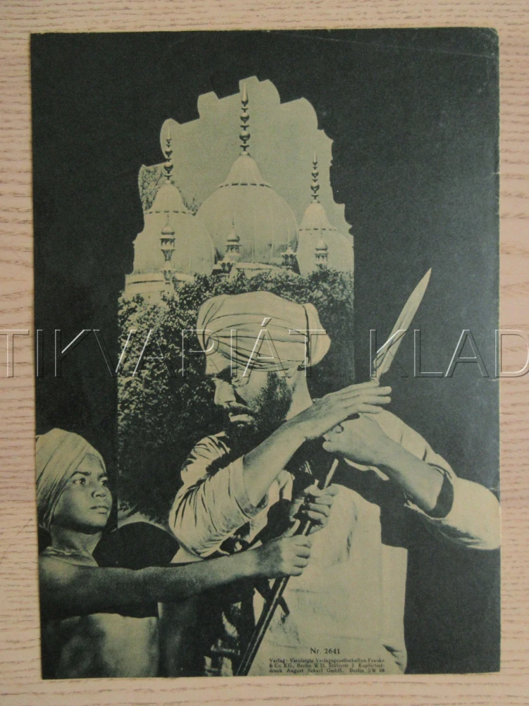 MILÁČEK SLONŮ, SABU, W. E. HOLLOWAY, B. GORDON, FILM VB, FILM KURIER VBŠ Č. 2641