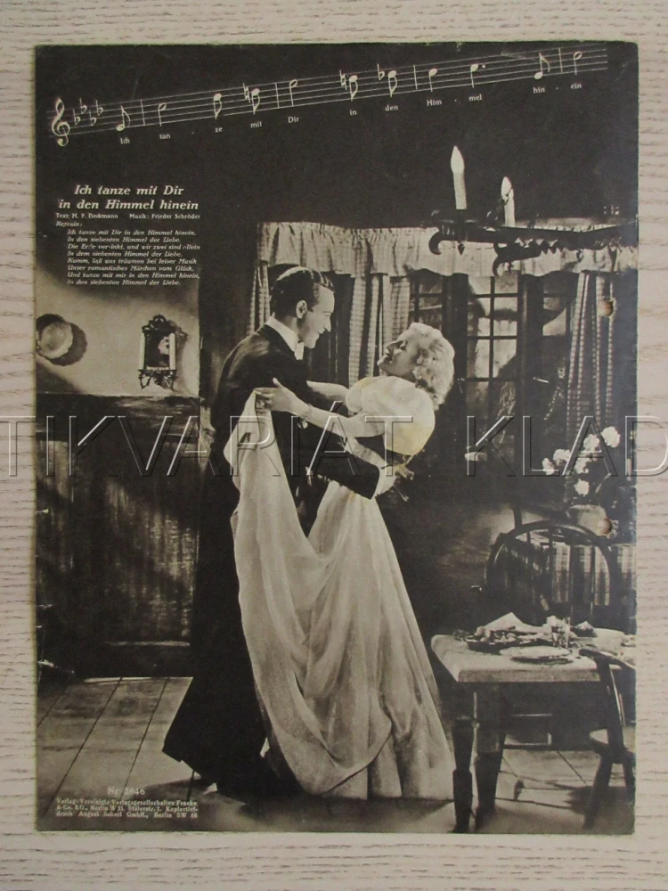 SEDM POLÍČKŮ, A. ABEL, L. HARVEY, W. FRITSCH, FILM SRN, FILM KURIER VBŠ Č. 2646
