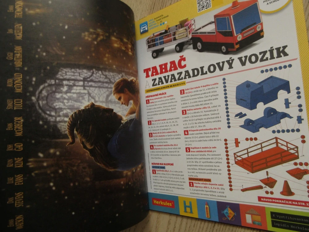 ABC, 5/2017, KOMPLETNÍ DÉČKA, DOPRAVA - TAHAČ