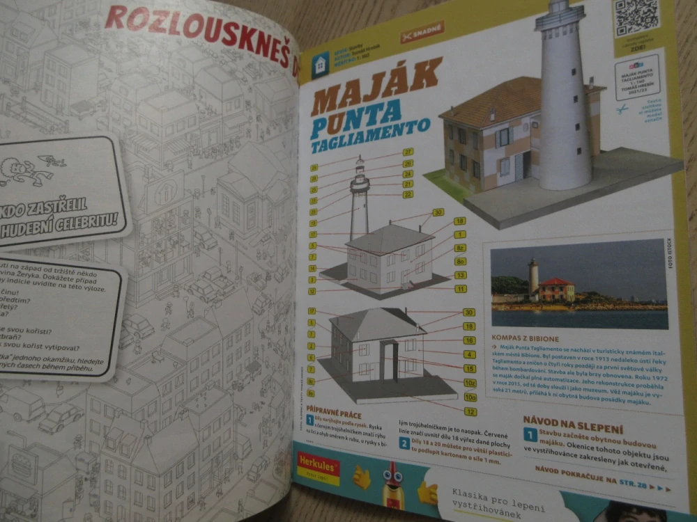 ABC, 23/2021, KOMPLETNÍ DÉČKA, STAVBY, MAJÁK