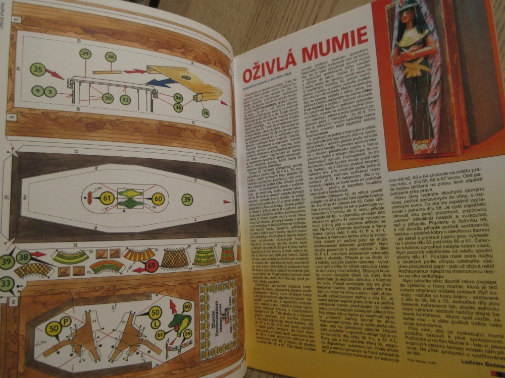 ABC, 10/2001, KOMPLETNÍ DÉČKA, MUMIE