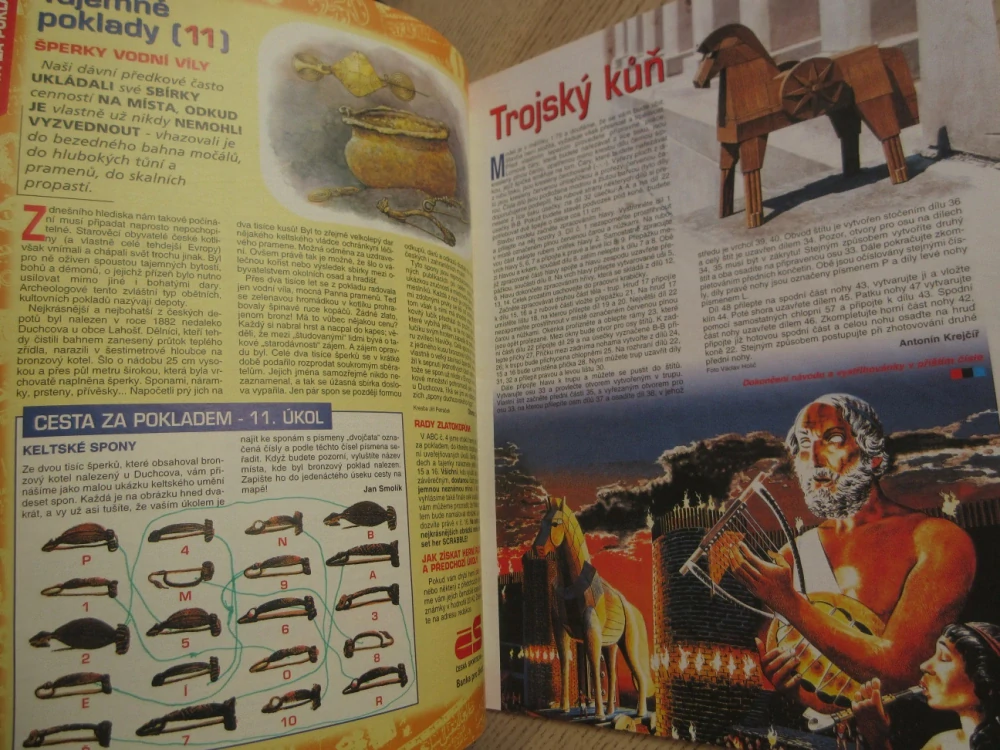 ABC, 14/2000, KOMPLETNÍ DÉČKA, LETECTVÍ - LF-109 PIONÝR, TROJSKÝ KŮŇ