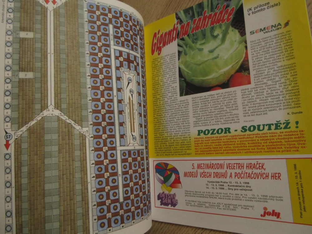 ABC, 15/1998, KOMPLETNÍ DÉČKA, ŘETĚZOVÁ PILA MOUNTFIELD