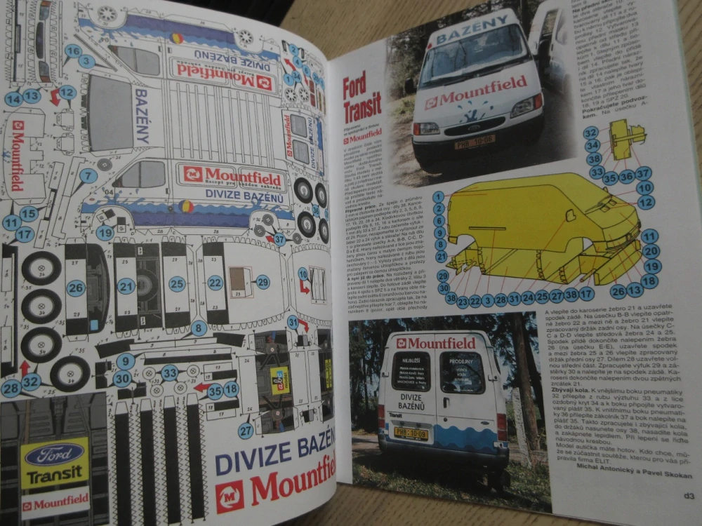 ABC, 21/1998, KOMPLETNÍ DÉČKA, FORD TRANSIT