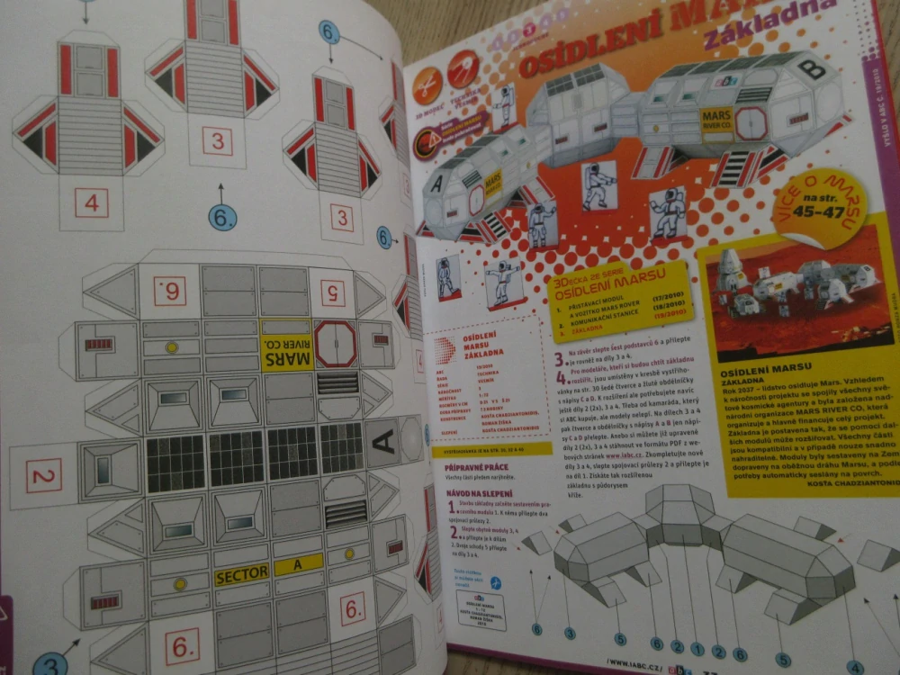 ABC, 19/2010, KOMPLETNÍ DÉČKA, SCI-FI OSÍDLENÍ MARSU